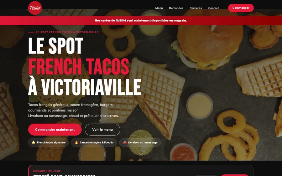 Site Web Foodéo